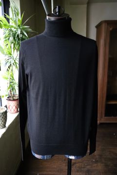 アプレッセ 2025 STYLE2 Cashmere High Gauge Turtleneck Sweater(25AAP-03-02)BLACK☆9月27日(土)発売！