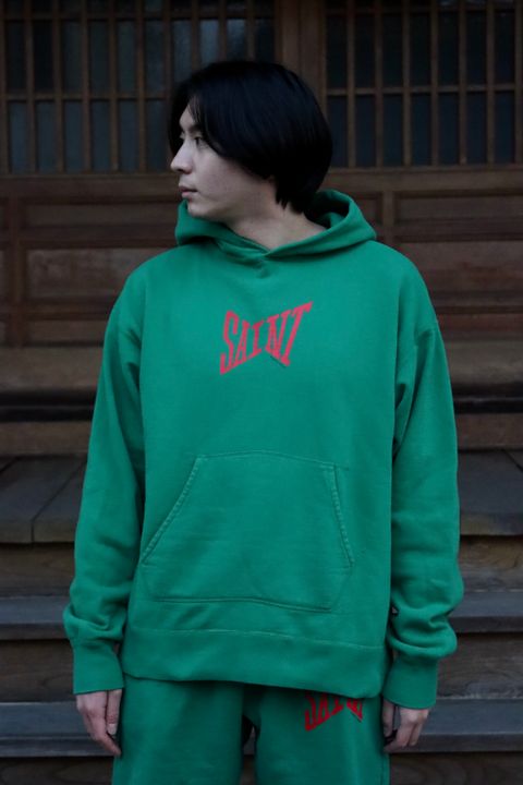 ©SAINT M×××××× 22SS HOODIE_LOGO"GREEN"style.