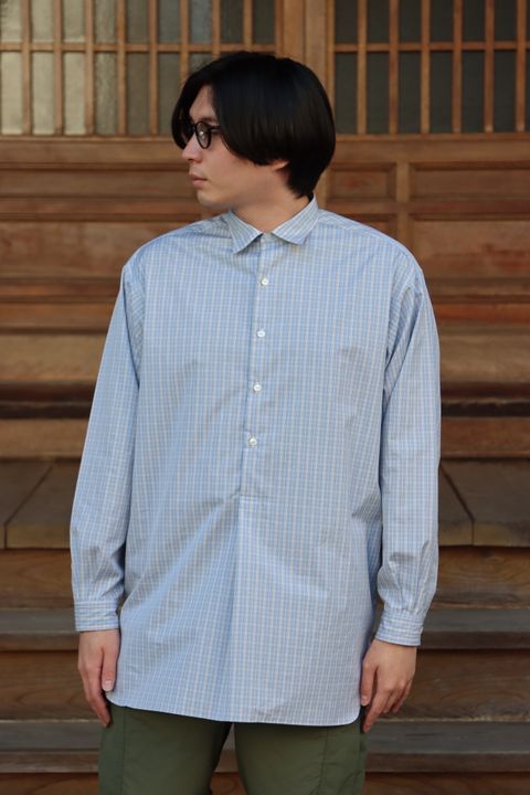 A.PRESSE Pullover Granpa Shirts style.2022.4.5