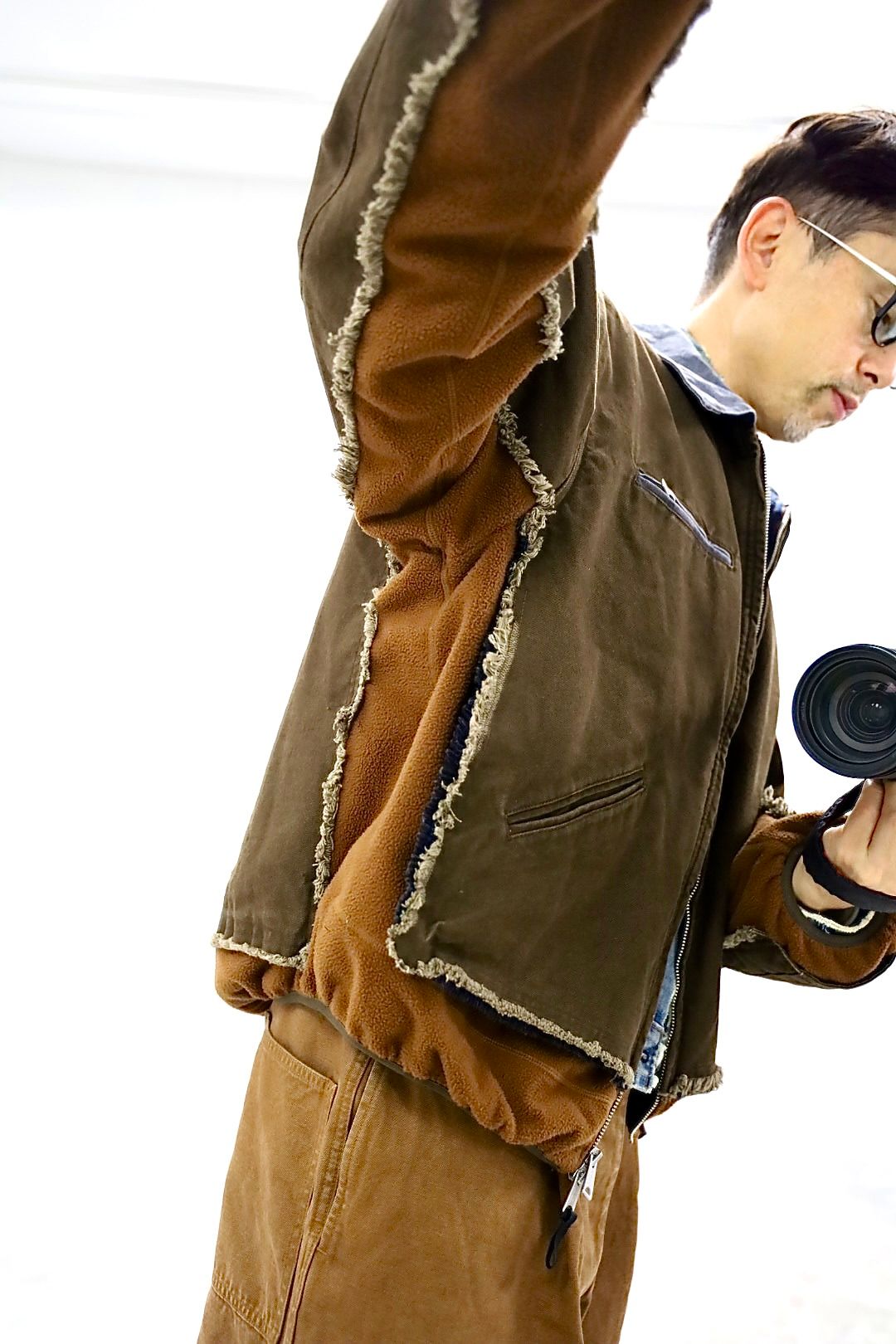 YOKE ヨーク26SS Connected Work Jacket(YK26SS01195B)BROWN☆12月20日(土)発売！