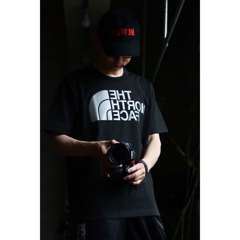 eYe JUNYA WATANABE MAN×THE NORTH FACEダブルネームTシャツスタイル