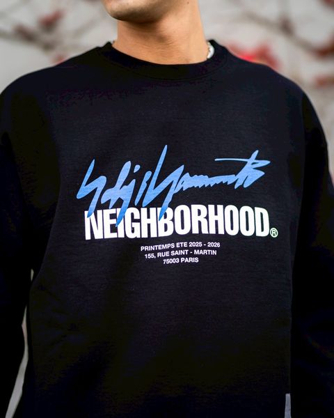 Yohji Yamamoto × NEIGHBORHOOD SWEAT SHIRT LS 新作発売！