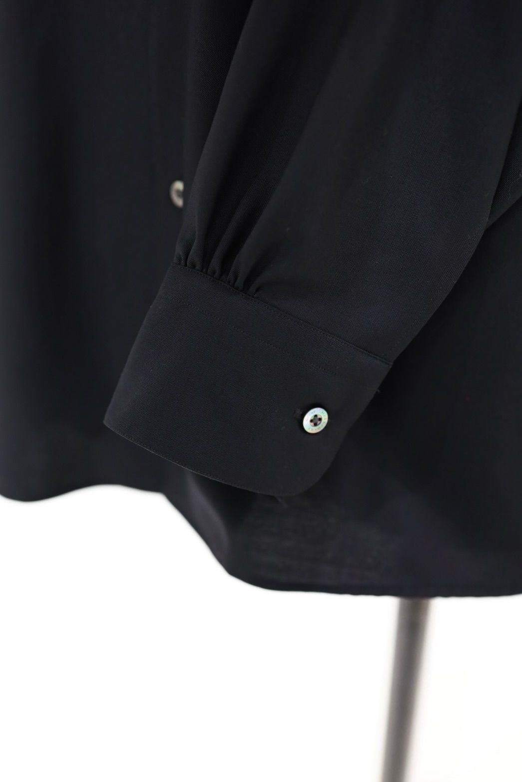 MARKAWARE 26SS ITALIAN OPEN COLLAR SHIRT(A26A06SH02C)BLACK☆新作発売！