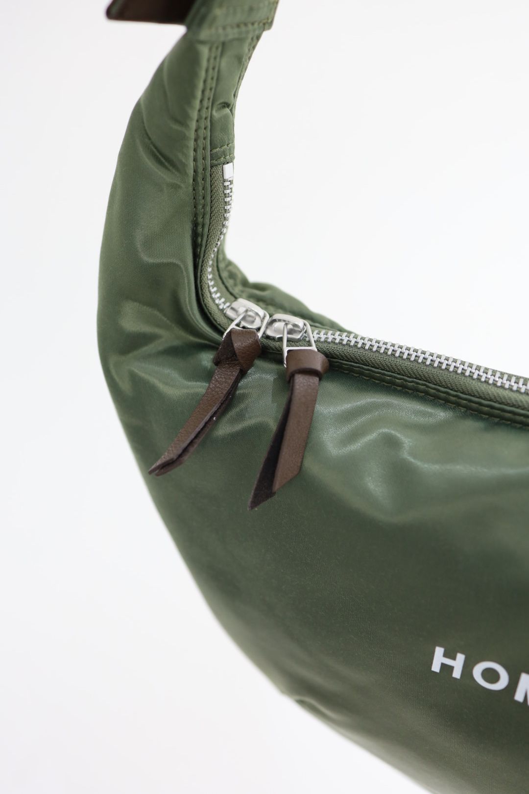 コムデギャルソンオム HOMMEロゴ限定 綿ナイロンショルダーバッグ(HP-K206-051)KHAKI☆12月13日(土)新作発売！