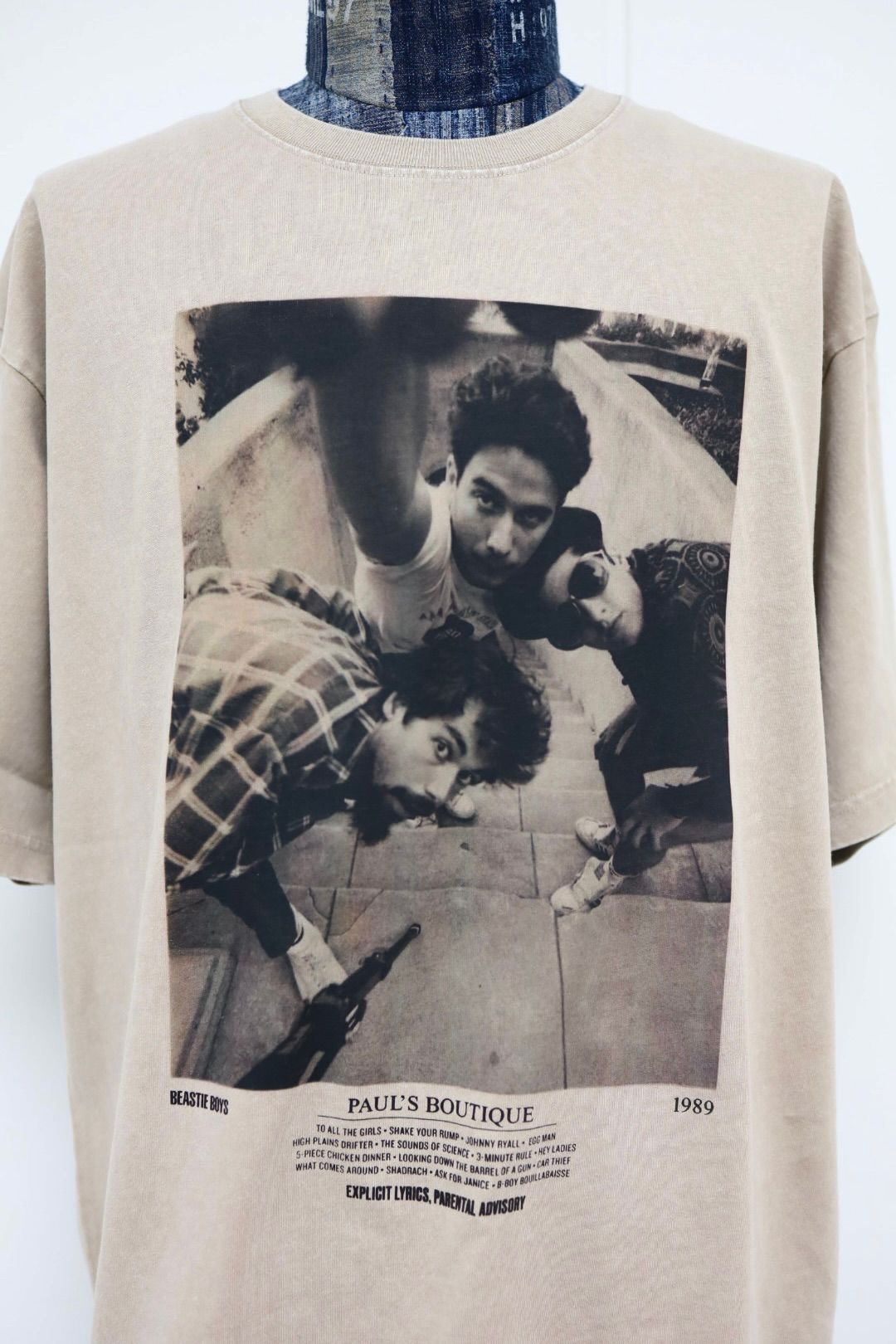 U/MUSIC ユーミュージック Beastie Boys Photo SS Tee(UM-MK8-0000-001)★新作発売！