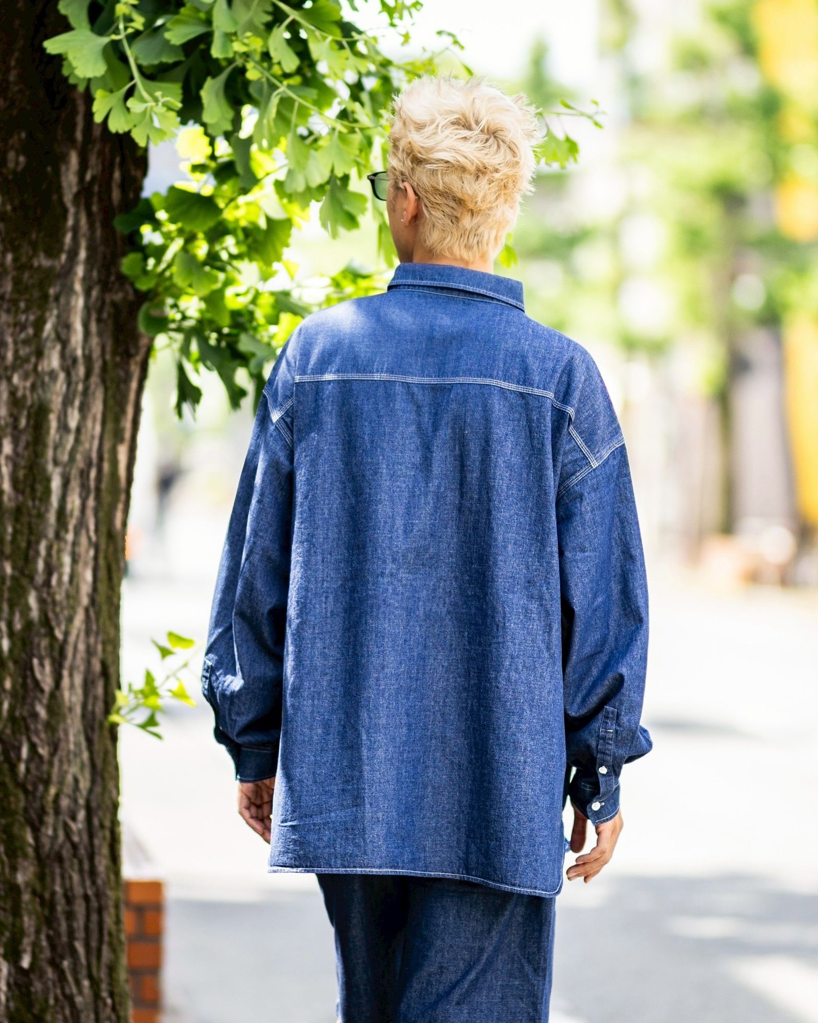 フレッシュサービス LIGHT DENIM L/S SHIRT (FSC252-50045)DARK FADE☆6/21(土)発売！