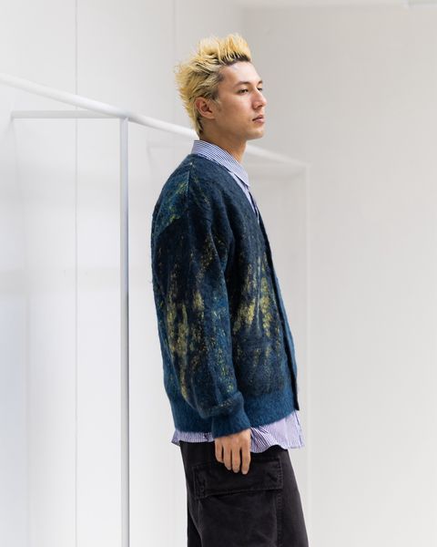 YOKE Abstract Jaquard Mohair Cardigan 11月29日(土)新作発売！