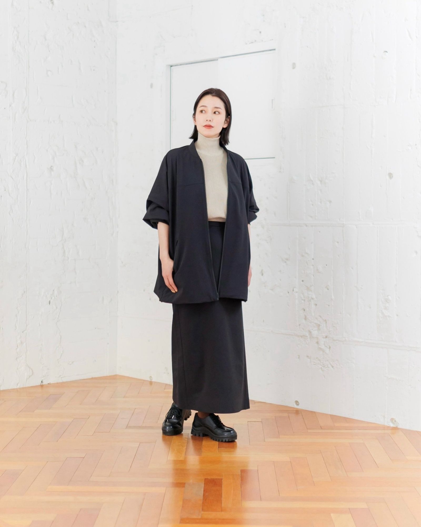 Graphpaper - Graphpaper 25SS WOMENS Linen Solotex S/S Mock Graphpaper - Graphpaper 25SS WOMENS Linen Solotex S/S Mock