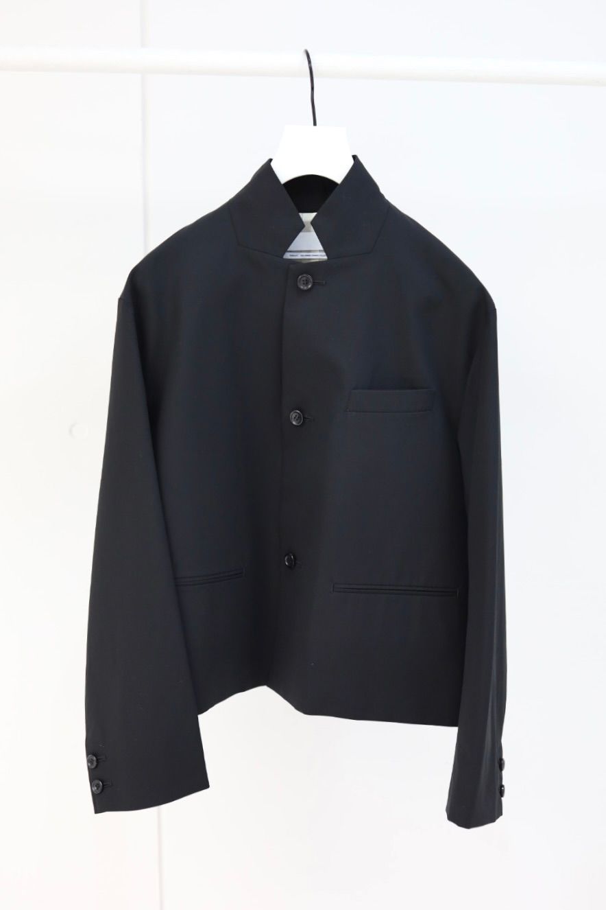 Graphpaper 26SS Women's Brushed Cotton Gabardine Stand Collar Jacket(GL261-20396)BLACK☆2月7日(土)発売！