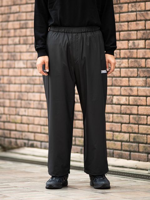 フレッシュサービス 26AW PERTEX® QUANTUM TRAINING PANTS "LOGO"(FSC263-40120FE)BLACK☆8月29日(土)新作発売！