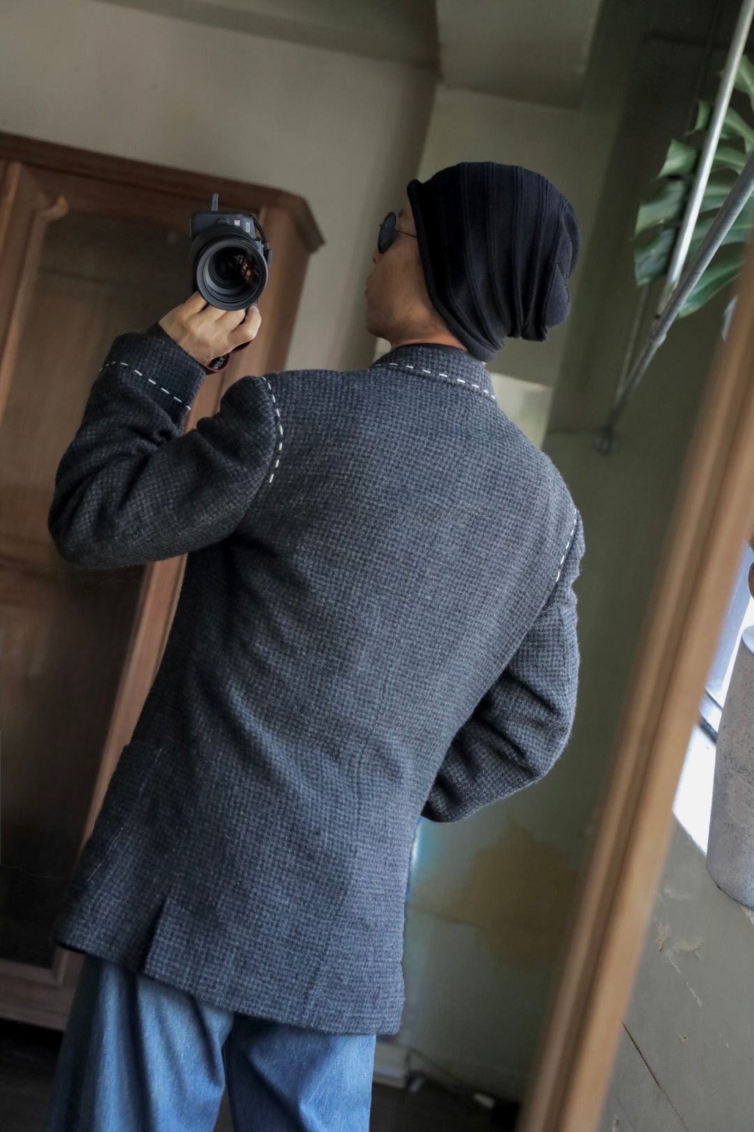 Yohji Yamamoto POUR HOMME 25AWニットキャップ (HL-H01-464)