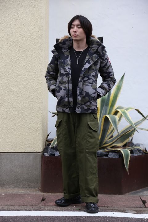 CANADA GOOSE WYNDHAM PARKA FF PRINT"CLASSIC CAMO COASTAL GREY" style.2020.10.10.
