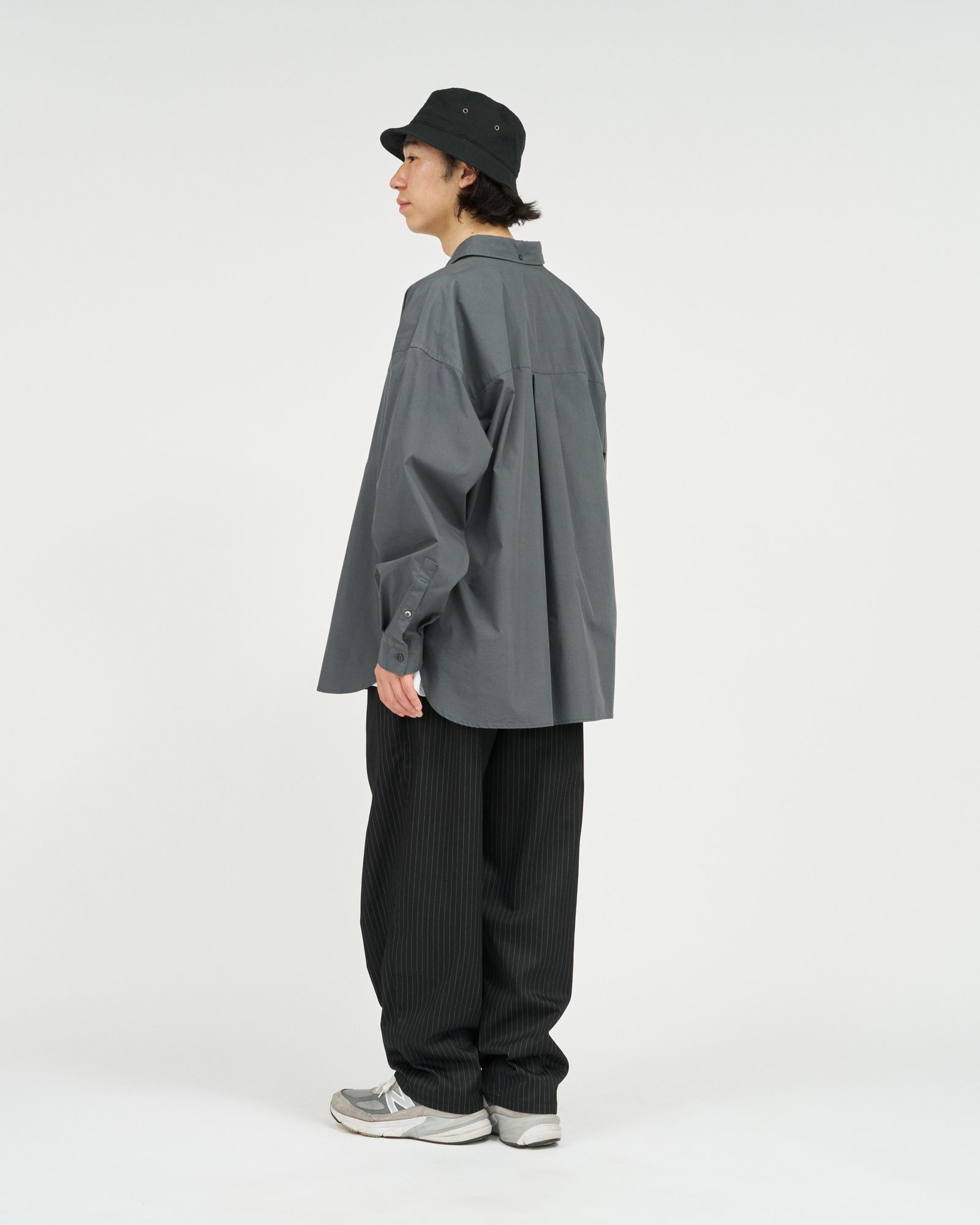 フレッシュサービス SOLOTEX® TYPEWRITER UTILITY L/S B.D SHIRT(FSC261-50202)GRAY★2月28日(土)発売