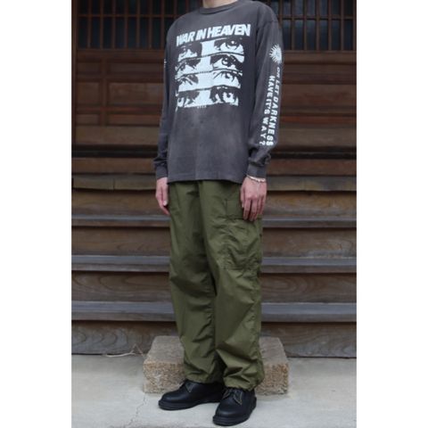©SAINT M×××××× LS TEE_EYES W.I.H(SM-A21-0000-024)BLACK style