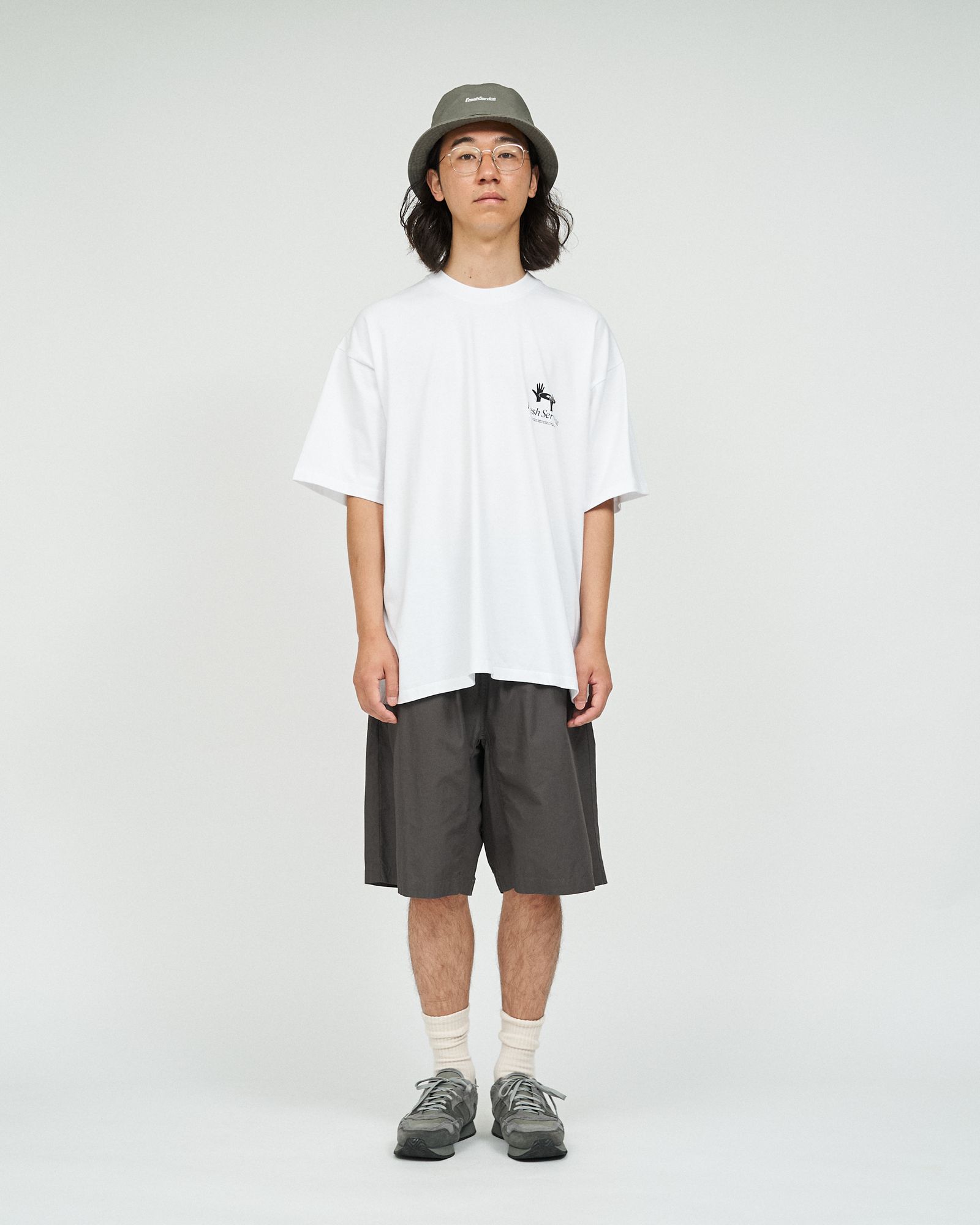 フレッシュサービス CORPORATE PRINTED S/S TEE “BRIEFING”(FSC253-70014)WHITE★7月26日(土)発売！