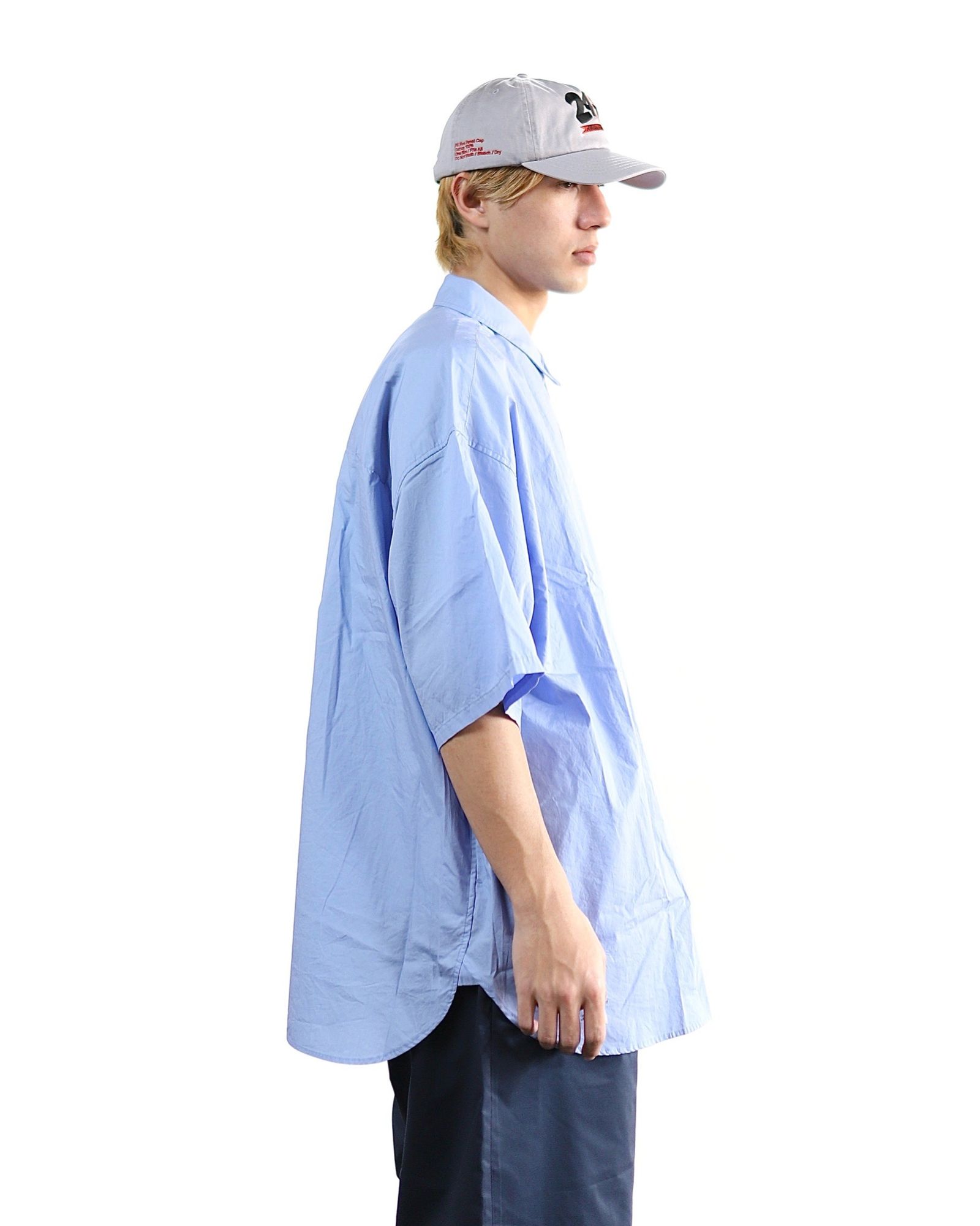 FreshService 24SS CORPORATE UNIFORM S/S SHIRT(L.BLUE) style 2024.3.8