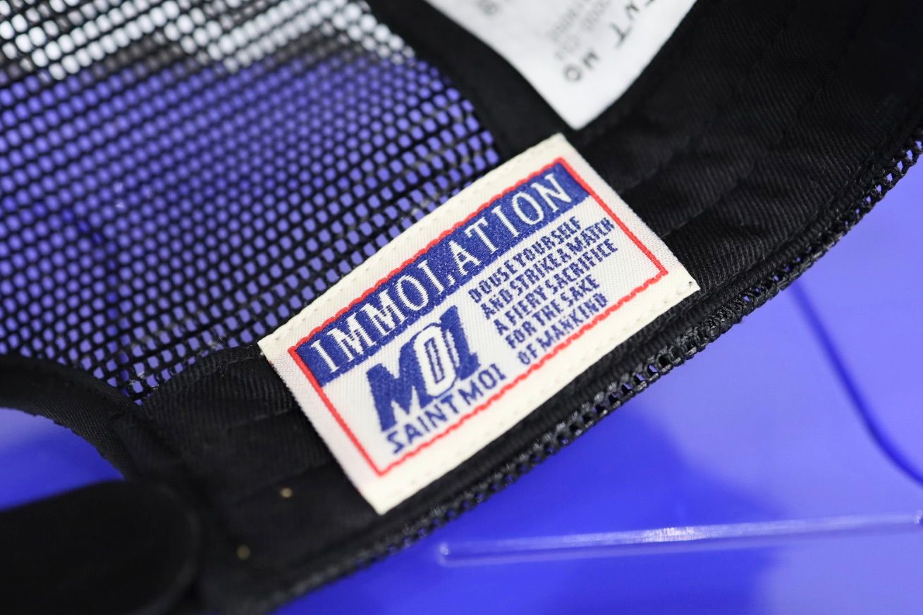 セントマイケル 26SS BAPE_MESH CAP(SM-MK8-0000-C59)BLACK☆2月7日(土)発売！