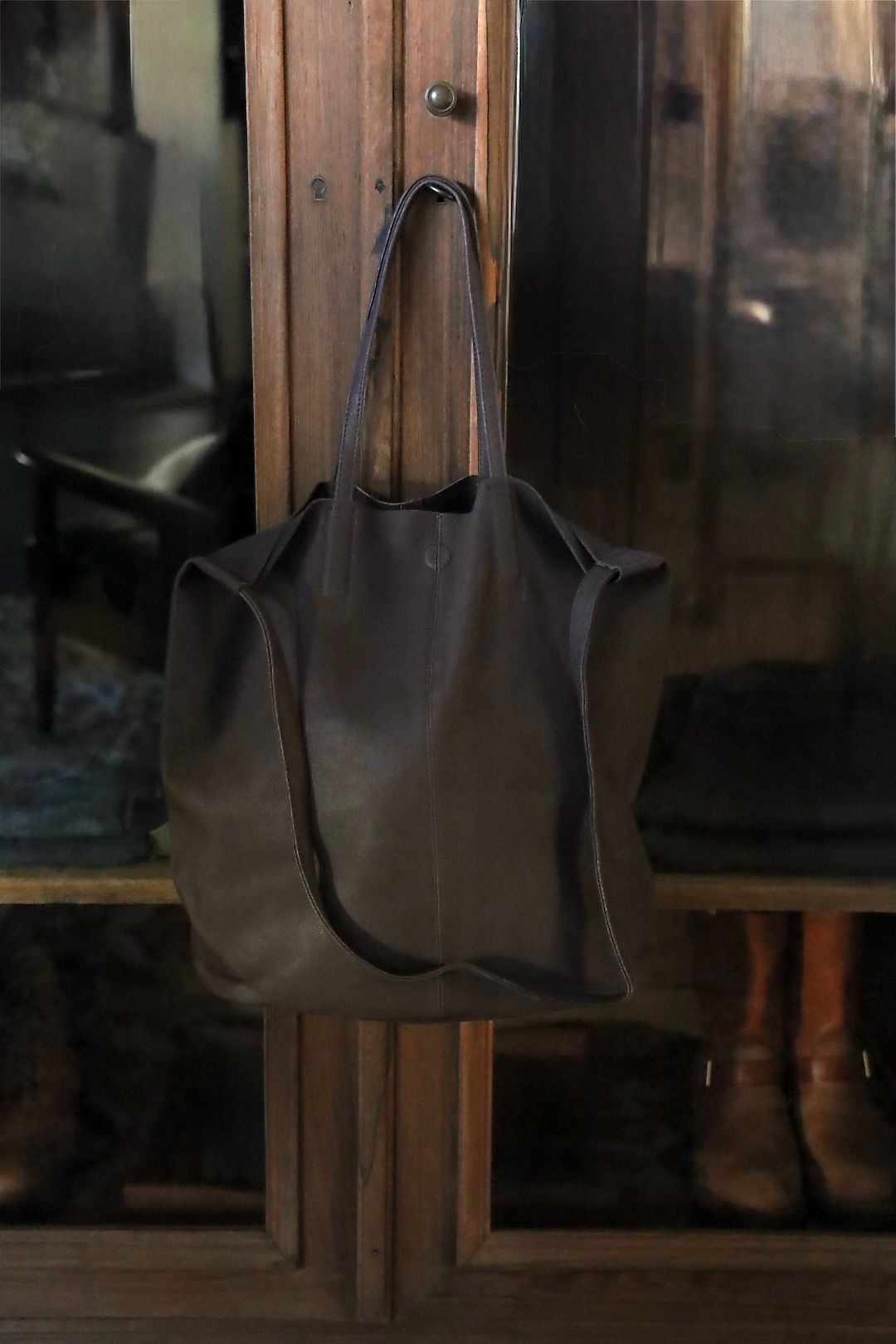 Morphee / モルフェ 【Nubuck】3WAY LARGE TOTE(L-NDBR)DARK BROWN☆新作発売！
