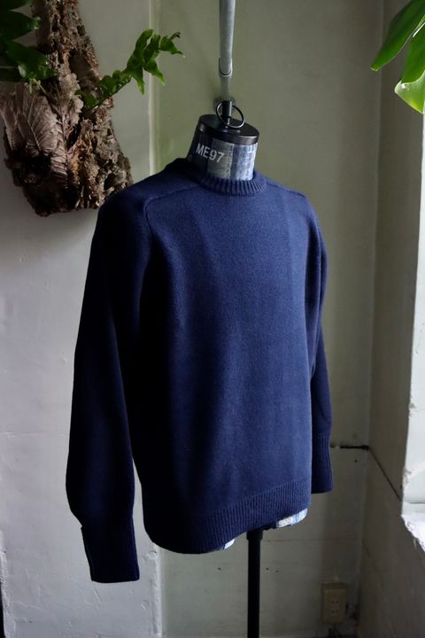 アプレッセ23AW Pullover Sweater(23AAP-03-02H)NAVY
