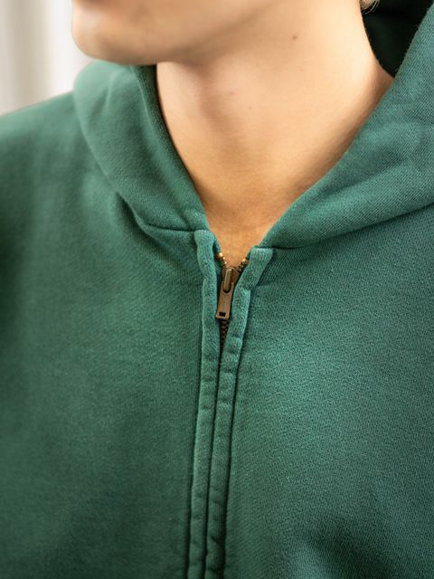 A.PRESSE Vintage Zip Sweat Hoodie スタイル