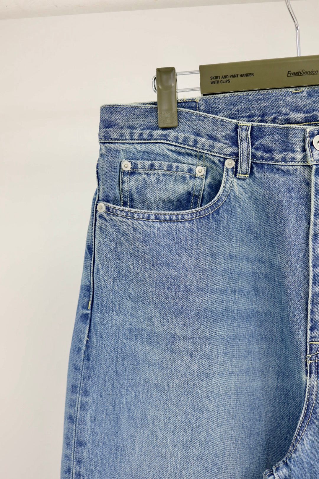フレッシュサービス CORPORATE DENIM FIVE POCKET PANTS (FSC261-40127FB)LIGHT WASH☆12月20日(土)発売！