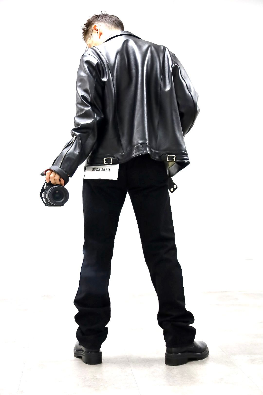 セントマイケル 26SS BLACK DENIM PANTS/STRAIGHT (SM-MK8-0000-077)