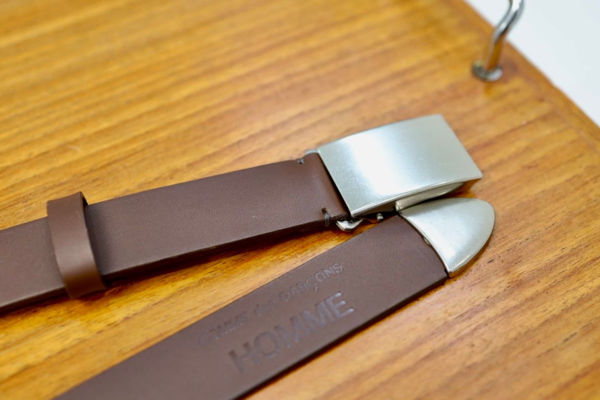 コムデギャルソンオム ステアオイルスムースベルト(HQ-K301-051)BROWN☆2月6日(金)発売！