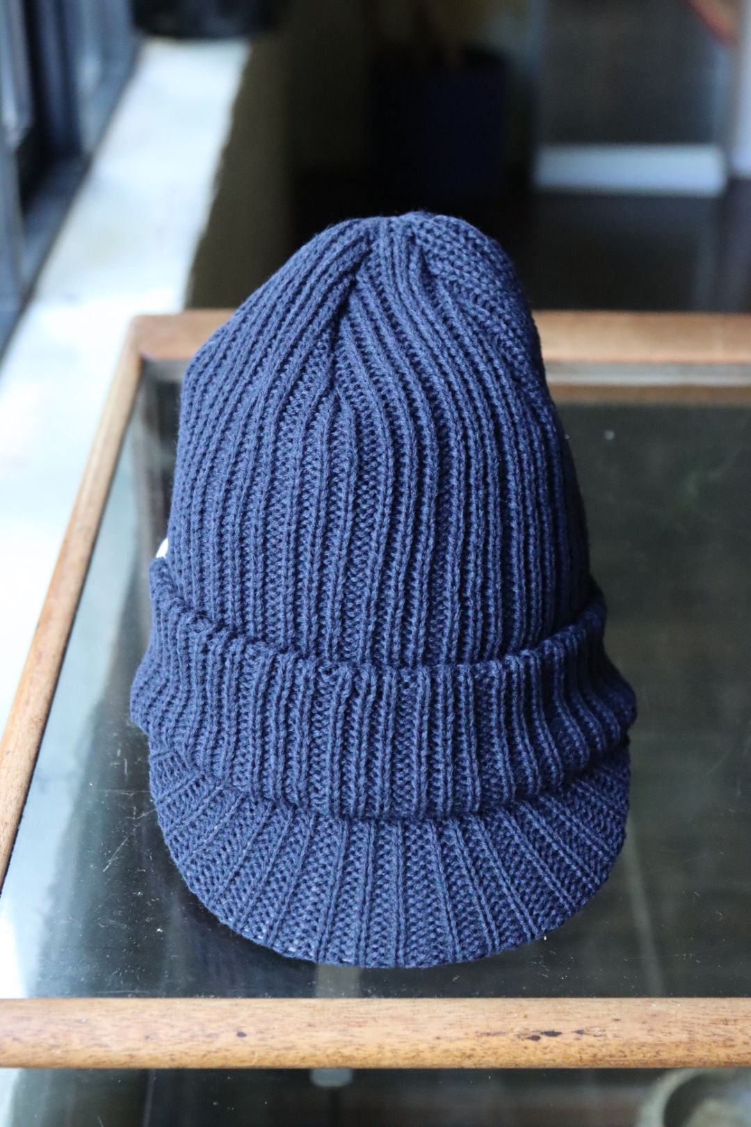 S.F.C 23FW BRIM KNIT CAP(SFCFW23AC03)Navy☆10月14日(土)発売！