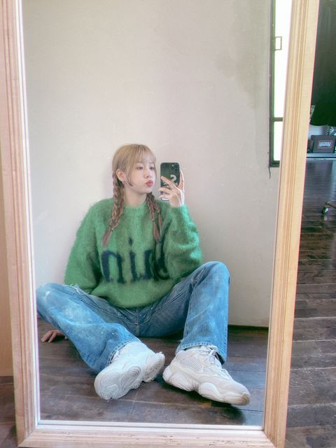 セントマイケル23AW 新作モヘアニット style.2023.10.19