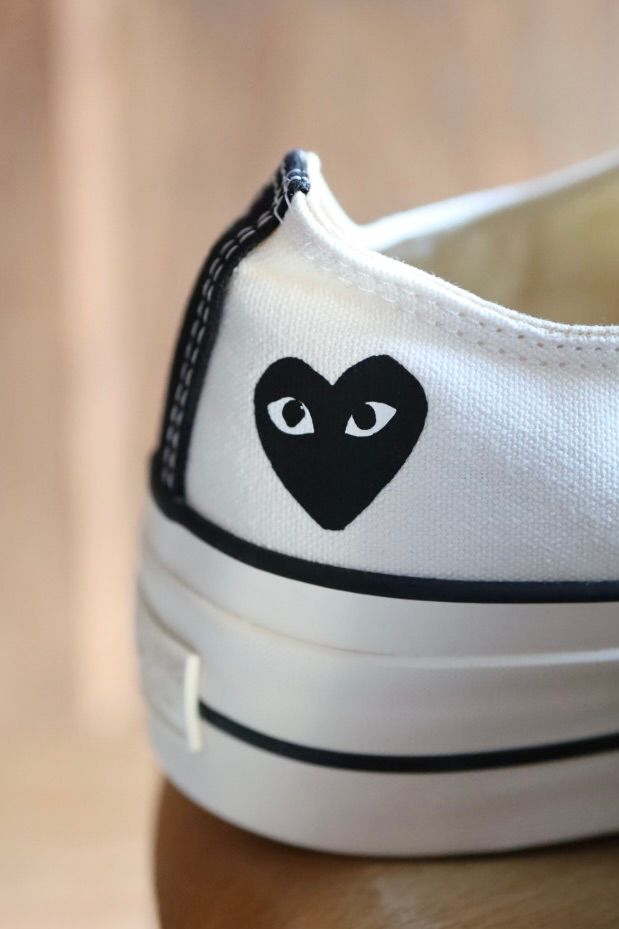 プレイコムデギャルソン PLAY CONVERSE CHUCK TAYLOR(AZ-K125-001-2)WHITE