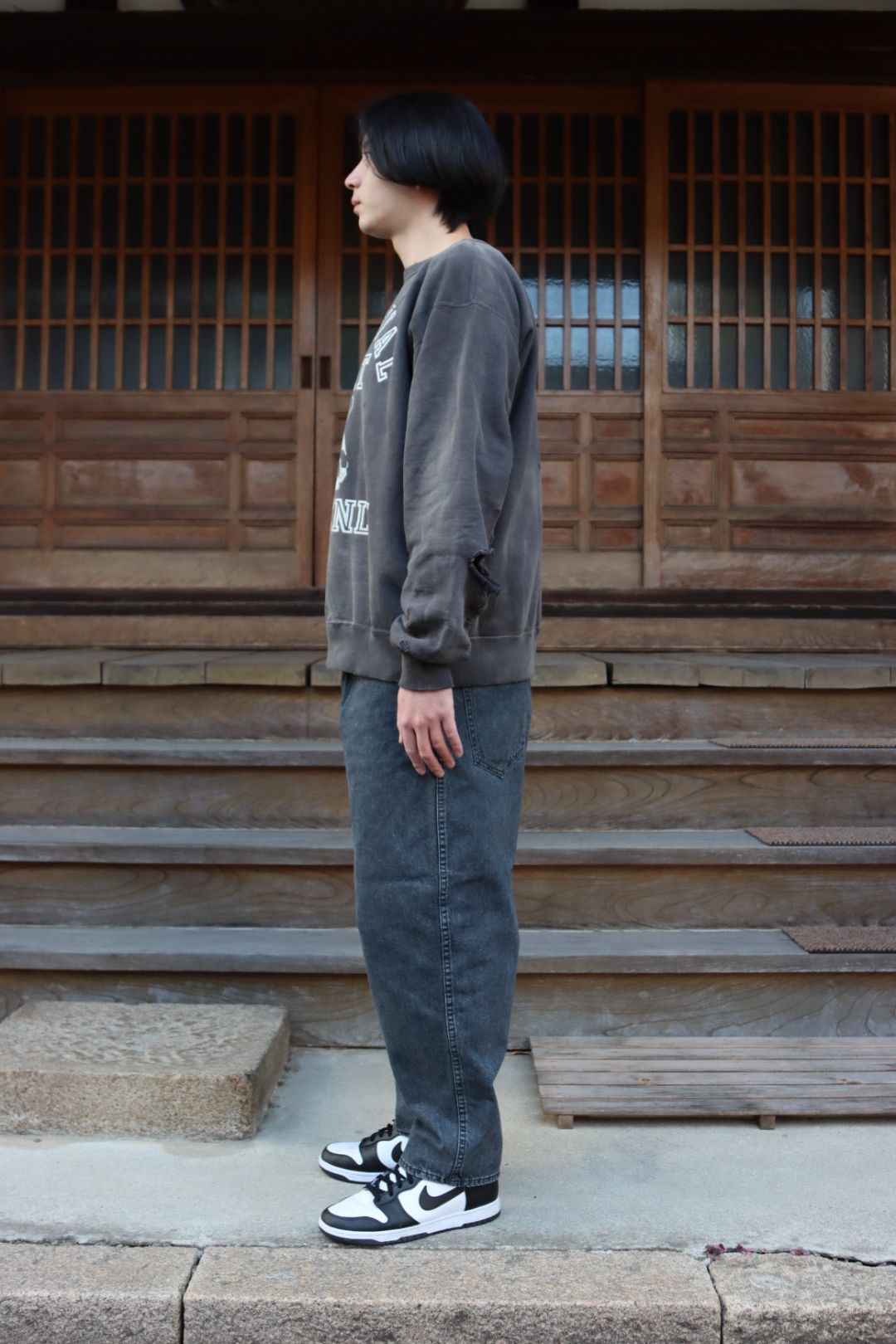 ©SAINT M×××××× スカルスウェット"BLACK"style