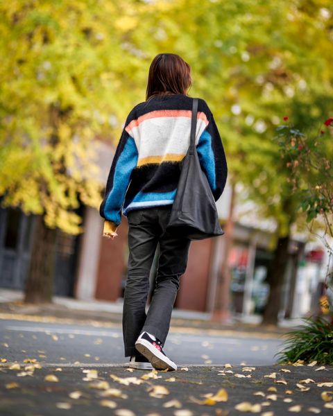 YOKE 新作MOHAIR BORDER V-NECK ZIP CARDIGAN - KEITA MARUYAMA 30TH ANNIV. EXCLUSIVE.style.2024..11.22