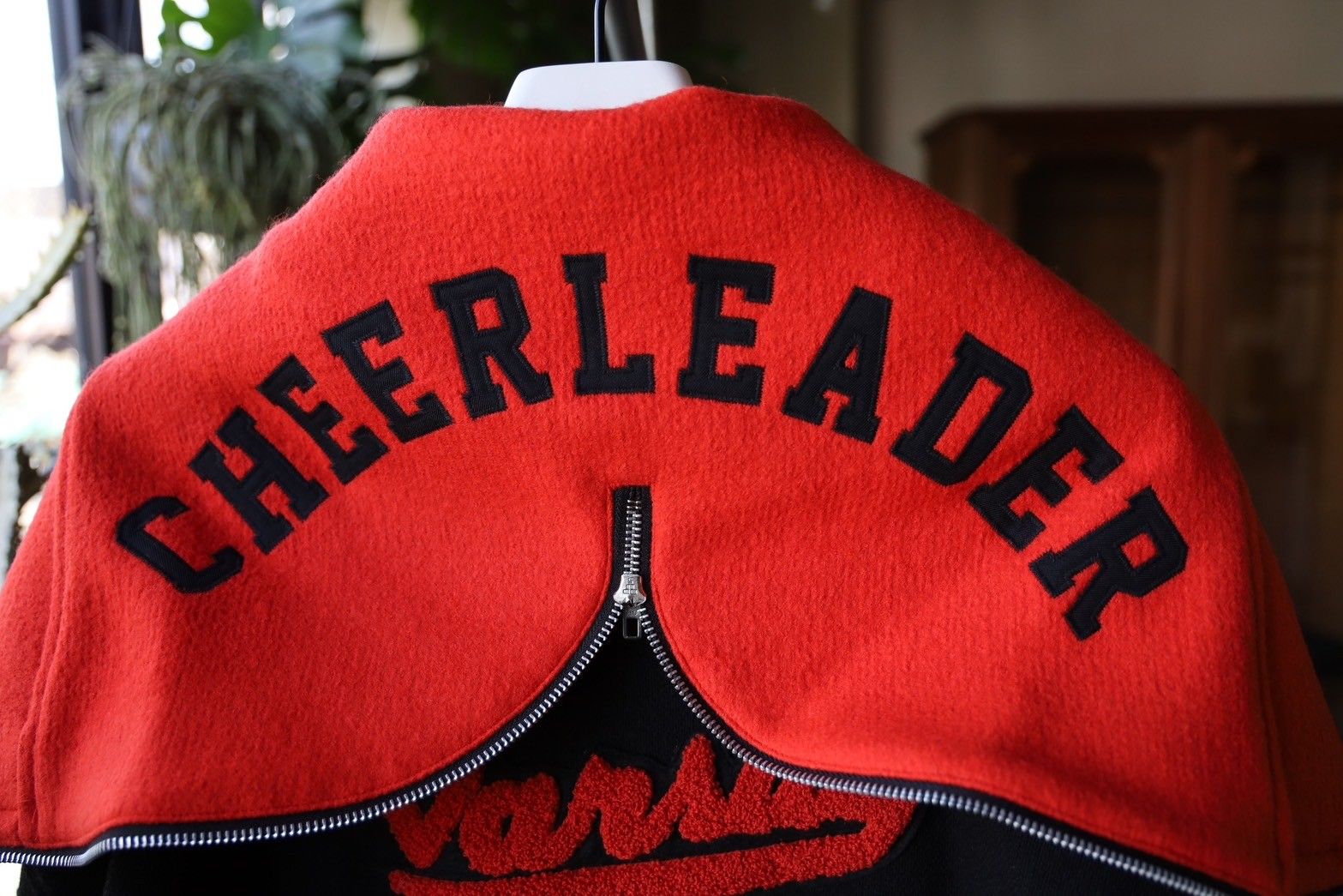 doublet 25SS PETAL MOUTH HOOD VARSITY JACKET(25SS10BL209)BLACK☆1月11日(土)発売！