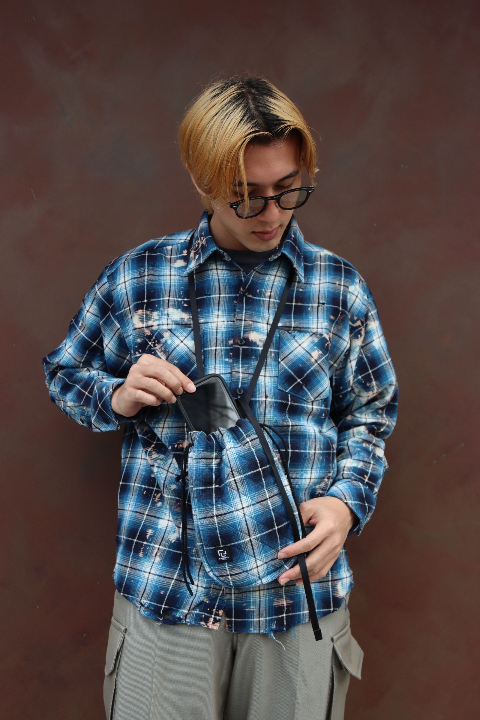 RAFU 24SS 新作Bleached & Damaged shirt style 2024.3.11