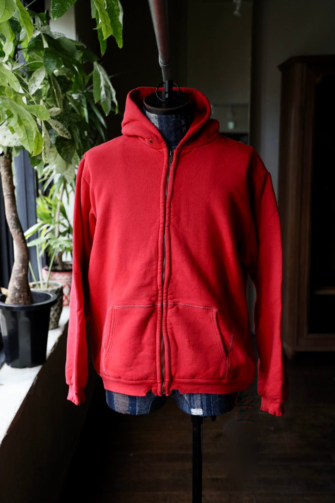 アプレッセ 2025 STYLE2 Vintage Zip Sweat Hoodie(25AAP-05-12)RED☆9月27日(土)発売！