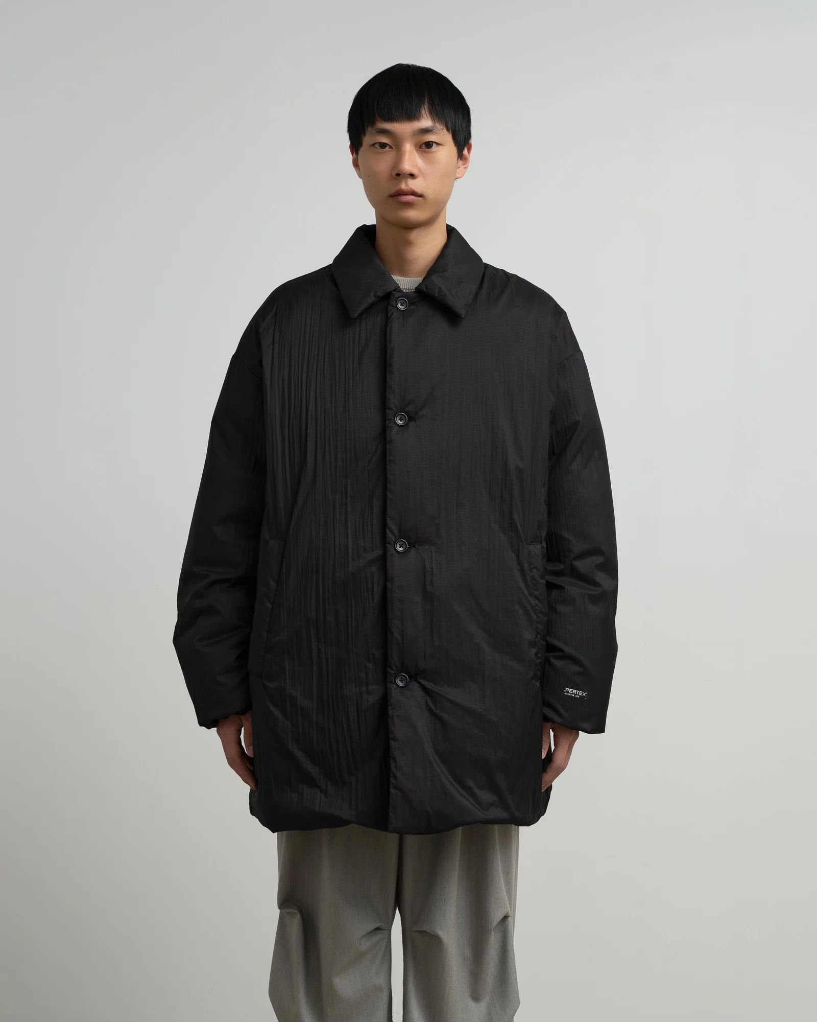 グラフペーパー PERTEX® QUANTUM AIR Bal Collar Down Coat(GM263-10280)BLACK☆9月26日(土)発売！