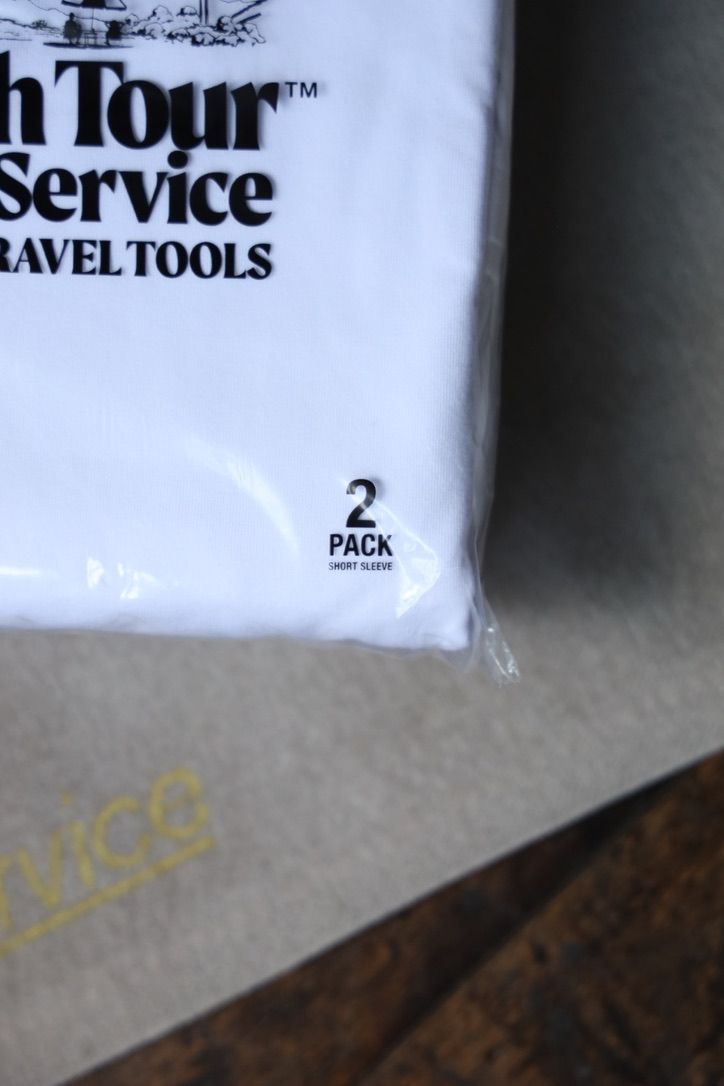 フレッシュサービス 2-PACK ALL WEATHER TEE(FSP253-70204B)WHITE★8月16日(土)発売！