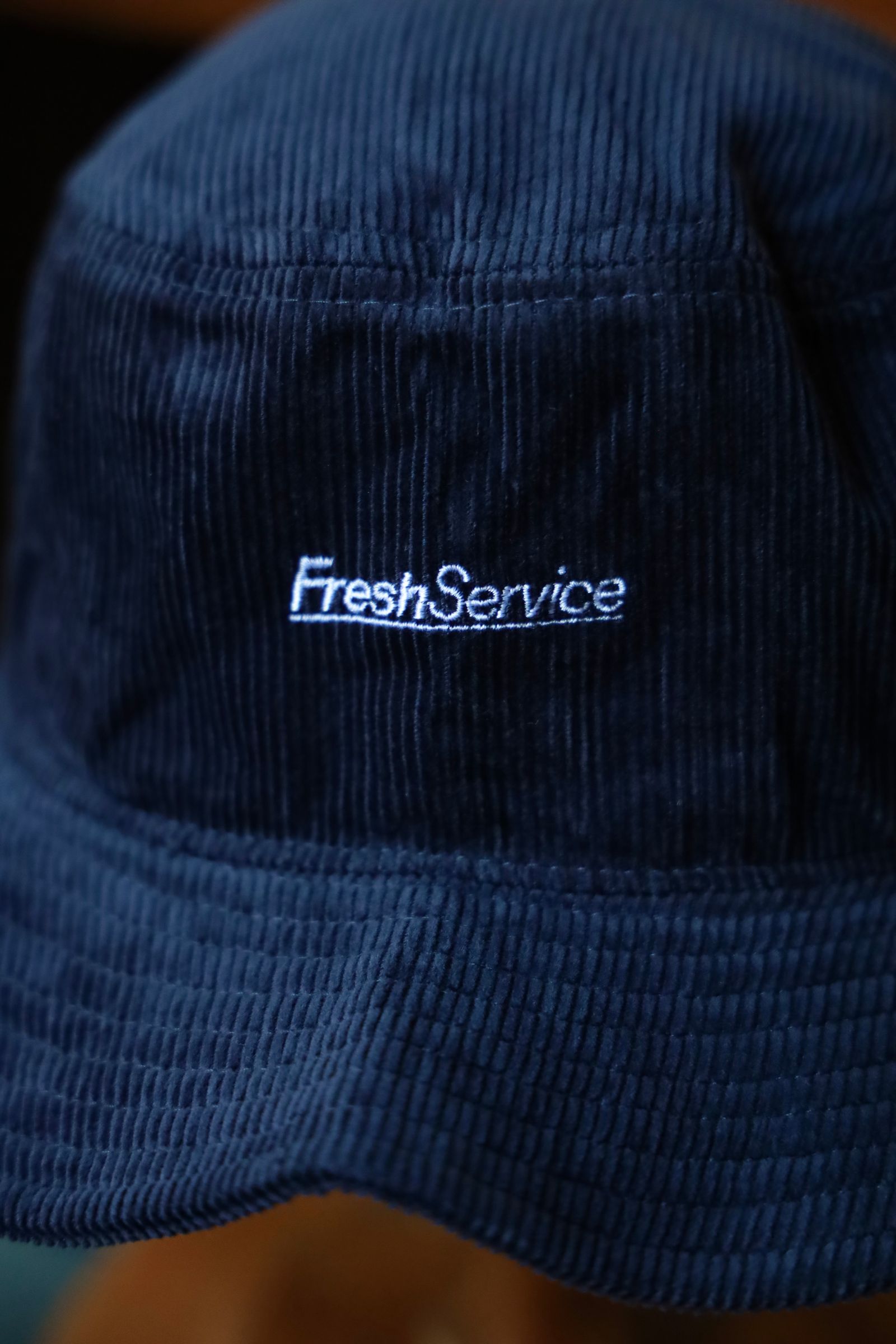 フレッシュサービス CORDUROY CORPORATE HAT(FSP243-90087B)NAVY
