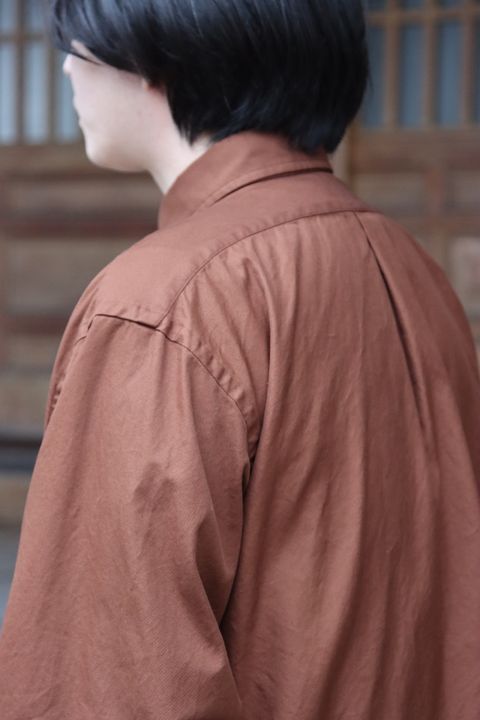 A.PRESSE BD Oxford Shirt(22SAP-02-05H)BROWN style