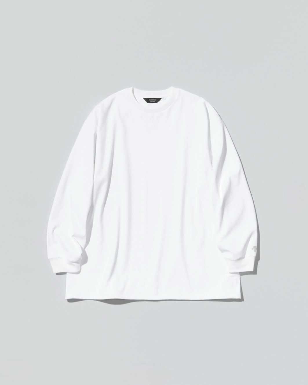 グラフペーパー DESCENTE for Graphpaper L/S Oversized Crew Neck Tee(DU263-70001)WHITE☆10月26日(月)発売！
