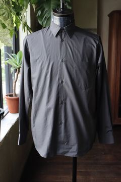 グラフペーパーシャツ Broad Regular Collar Shirt (GM253-50005B)C.GRAY☆7月19日(土)発売！