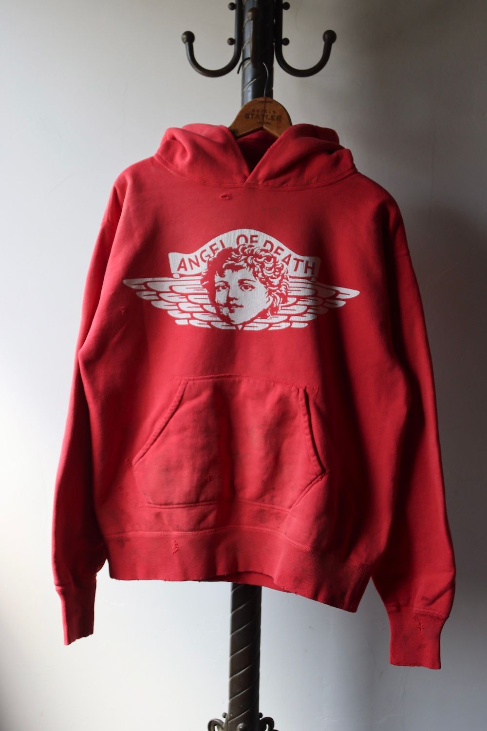 送料0円】 セントマイケル ANGEL www プルオーバー HOODIE パーカー