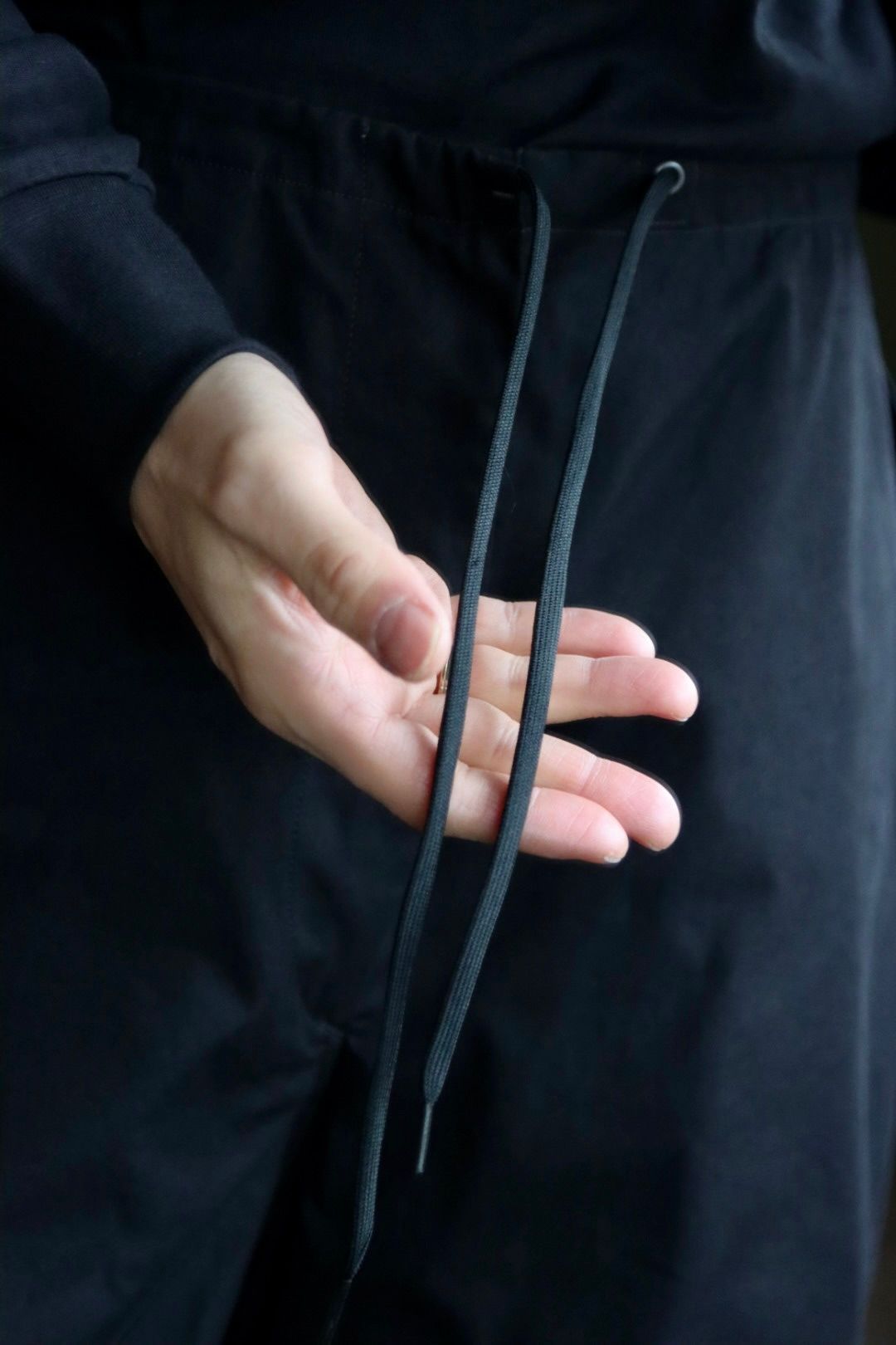 blurhms ROOTSTOCK C/N Oxford Snow Pants"BLACK"スタイル
