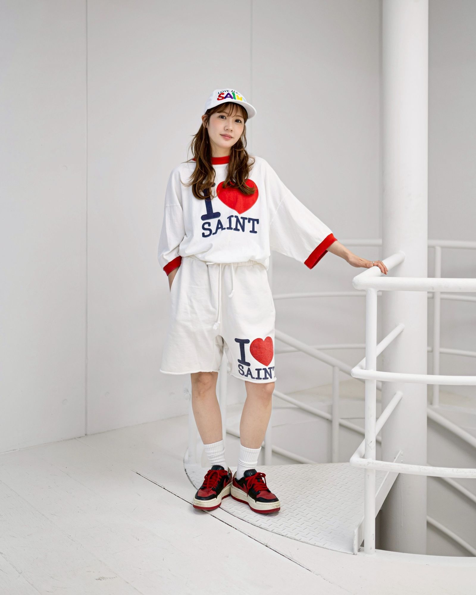 SAINT Mxxxxxx 26SS I LOVE SAINT SS T-SHIRT style.2026.5.9