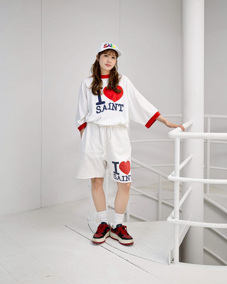 SAINT Mxxxxxx 26SS I LOVE SAINT SS T-SHIRT style.2026.5.9
