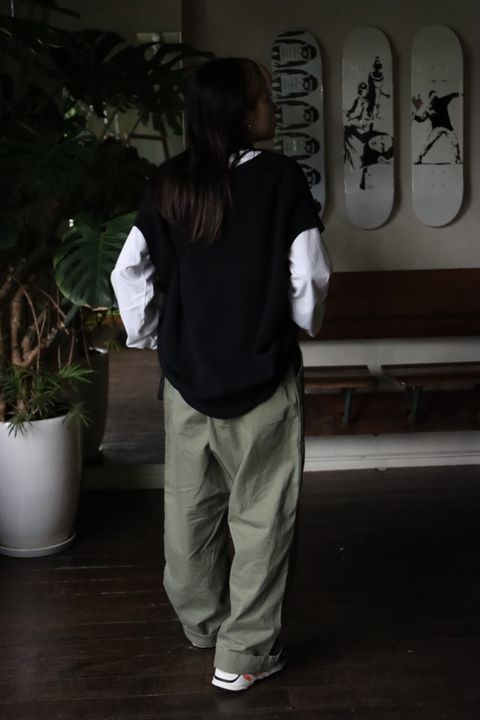 STUDIO NICHOLSON 22AW KNITTED VEST style.2022.9.24