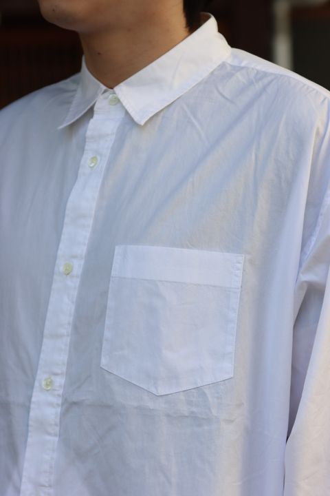 FreshService CORPORATE REGULAR COLLAR SHIRT"WHITE"style.