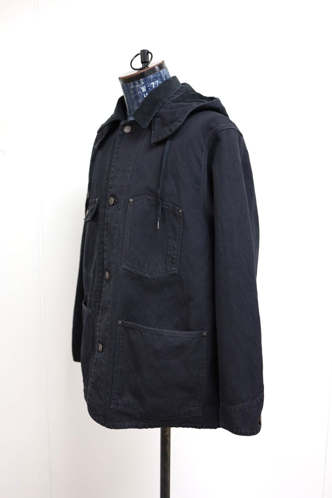 アプレッセ 2026 STYLE1 Vintage Silk Hemp Coverall Jacket (26SAP-01-17)BLACK☆1月24日(土)発売！