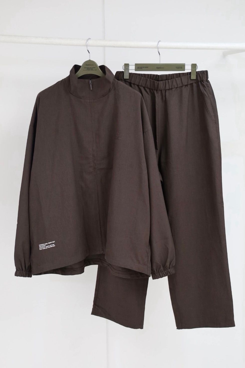 ReFresh!Service. SYNTHETIC WOOL TRACK SUIT(FSR263-60068)BROWN☆9月19日(土)新作発売！