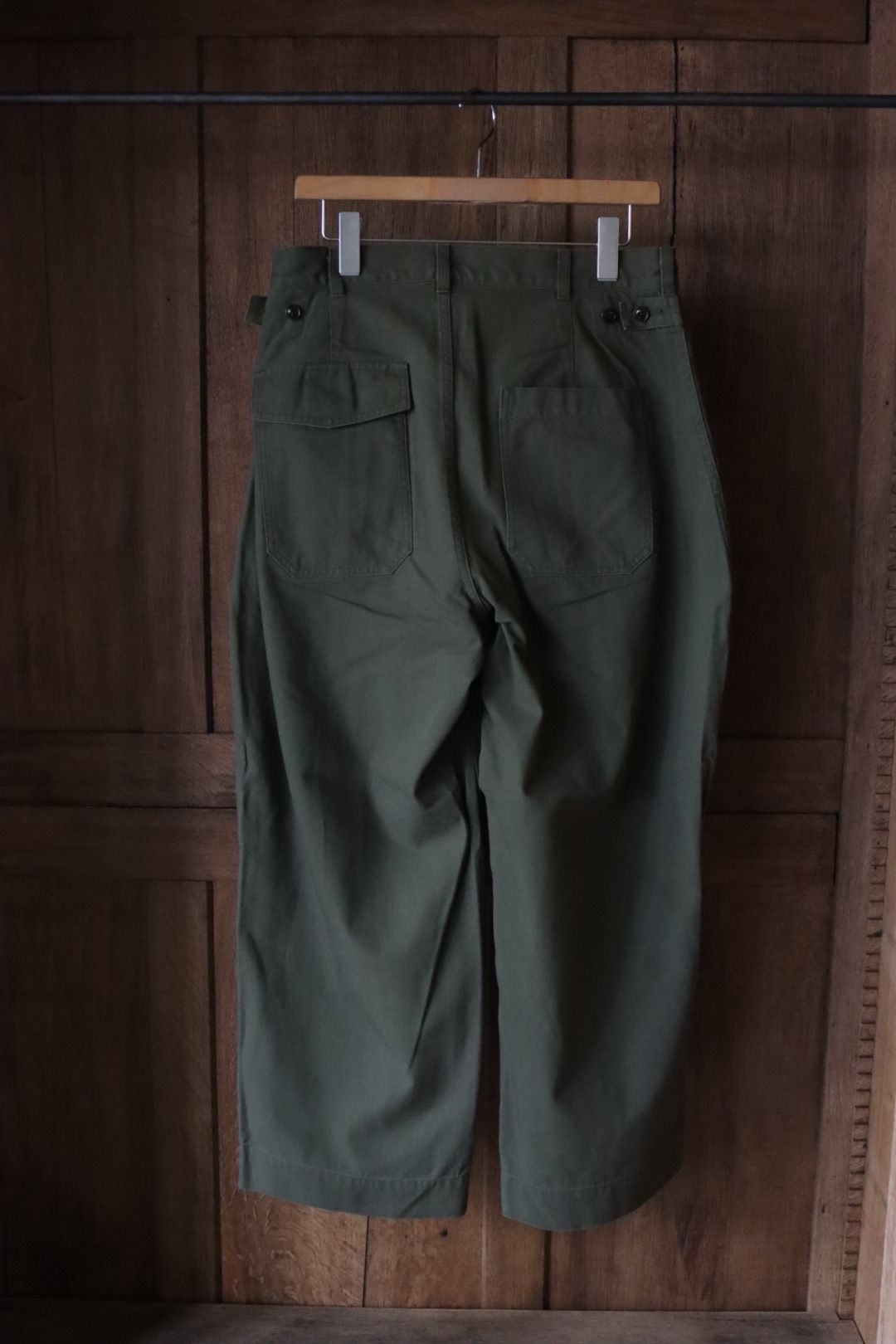 A.PRESSE - アプレッセ24SS USAF Hemmed Bottoms(24SAP-04-19K)OLIVE